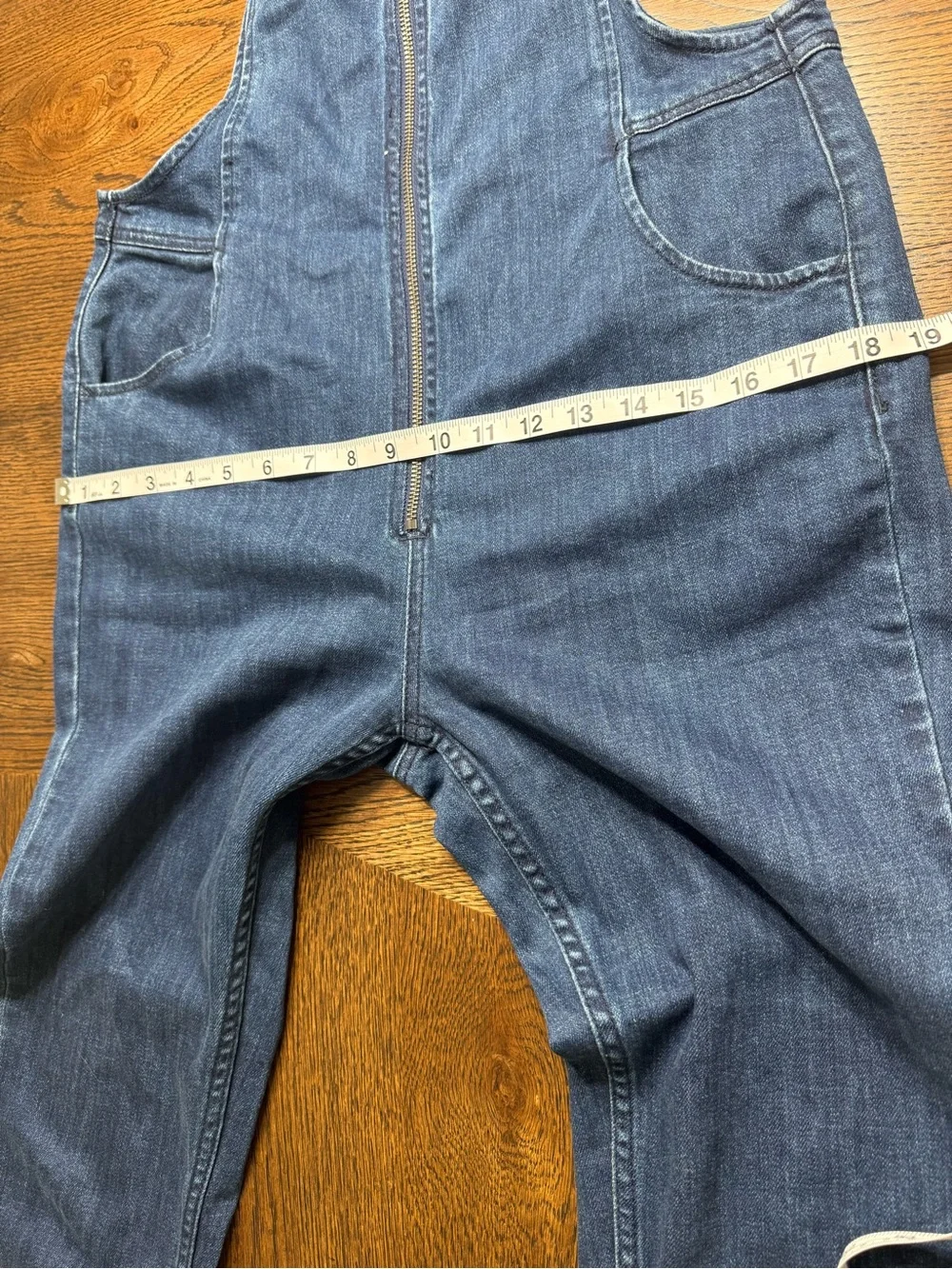 Free People Dark Blue Women’s Denim Overalls size 10